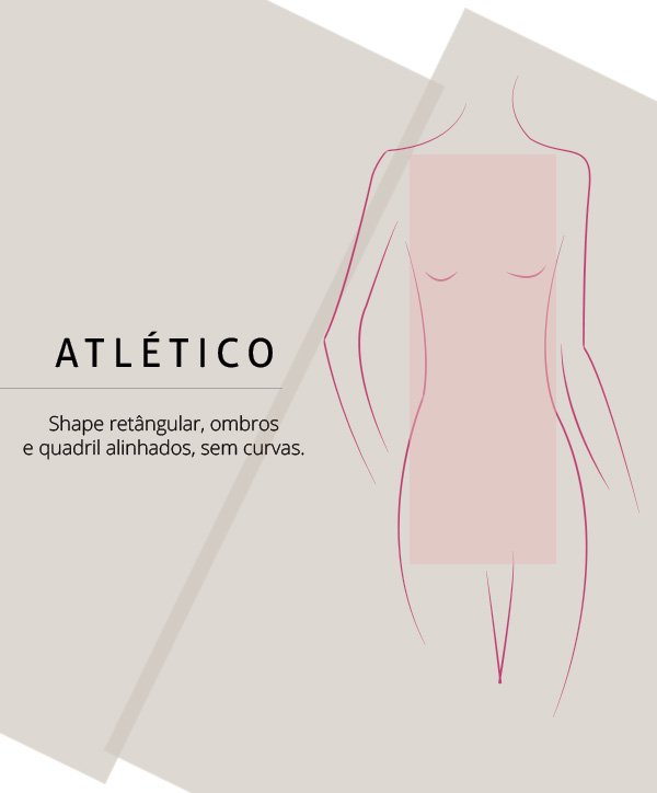 Roupa para corpo atlético