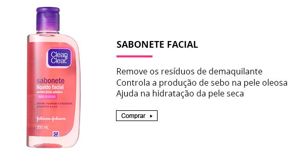 sabonete facial