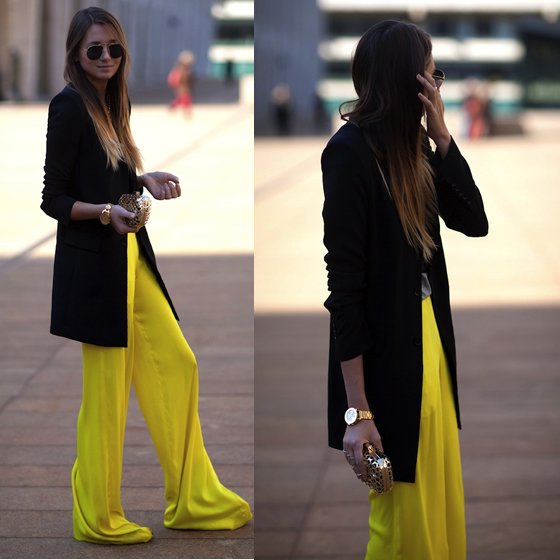 pantalona amarela