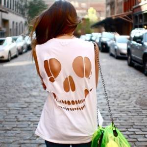 skull cut-out