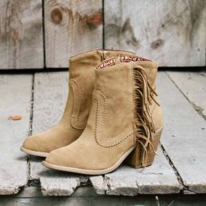 Cowboy Ankle Booties