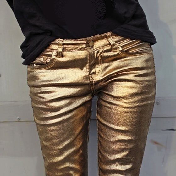 Jeans Dourado
