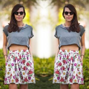 Floral Skirt