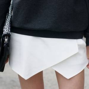 White Skorts