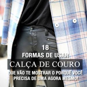 Calça de Couro