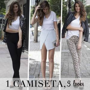 1 Camiseta, 3 Looks!