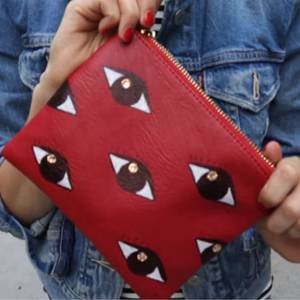 Kenzo-Inspired Clutch