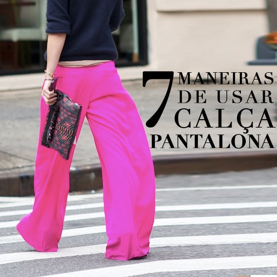 Calça Pantalona