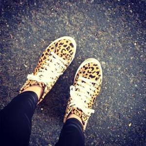 Animal Print Sneakers