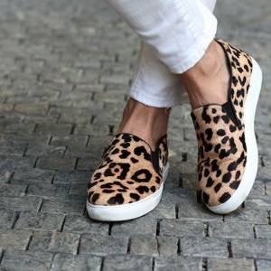 Leopard Slip On