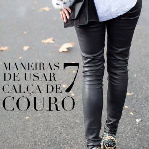 Calça de Couro