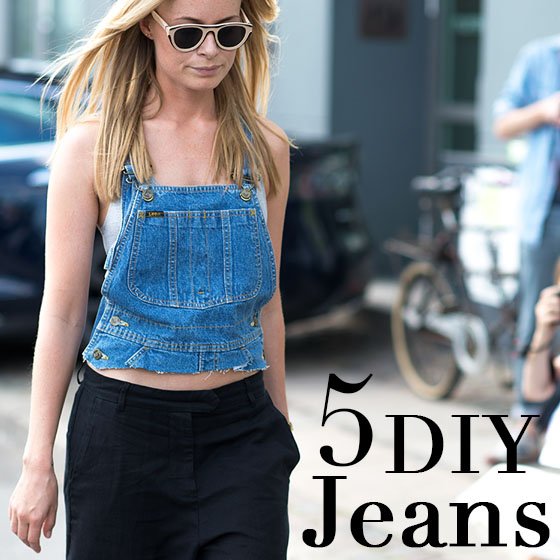 5 DIY Jeans