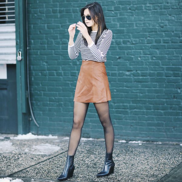 leather-skirt-look