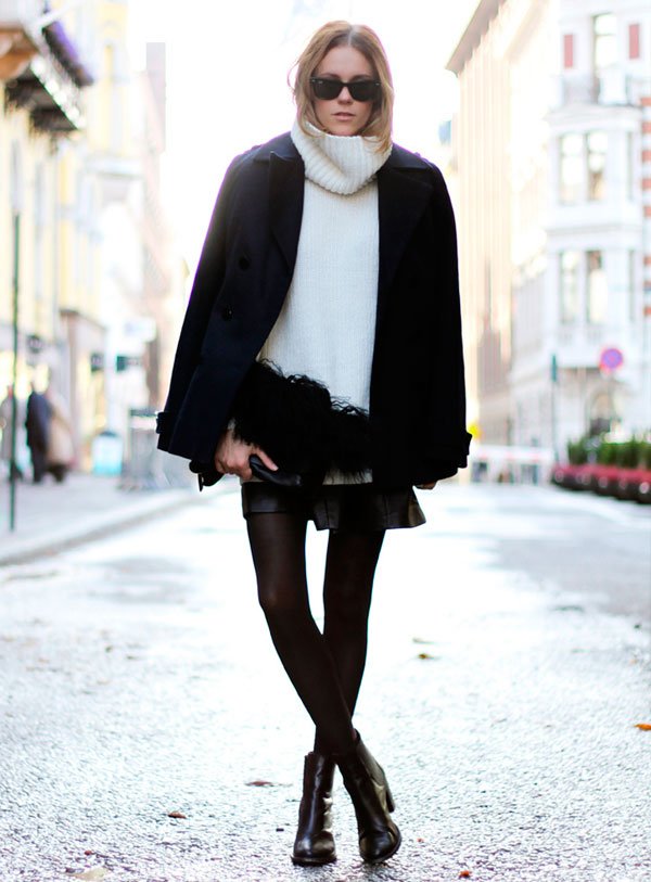 Turtle-Neck-Street-Style-Tricot-Boots