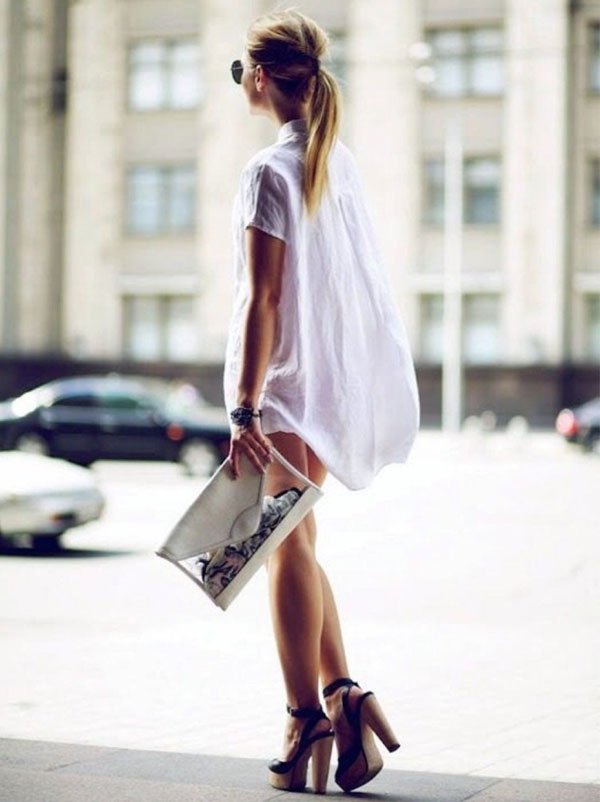camisa-branca-vestido-street-style-plataforma-madeira-como-usar-steal-the-look