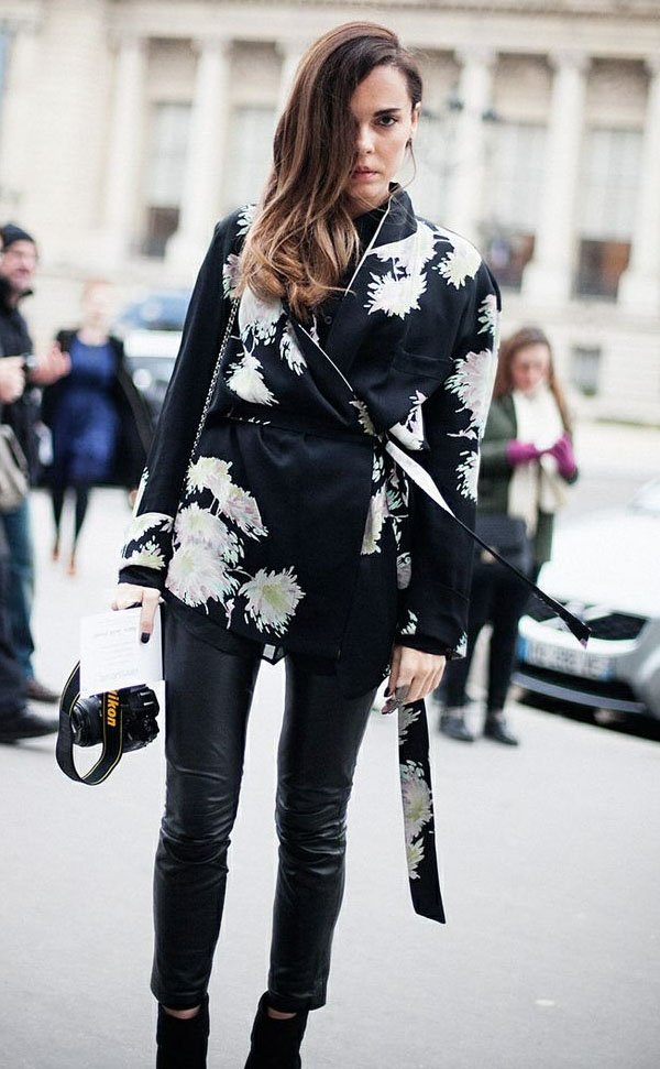 Street-Style-Kimono-Black-Boots