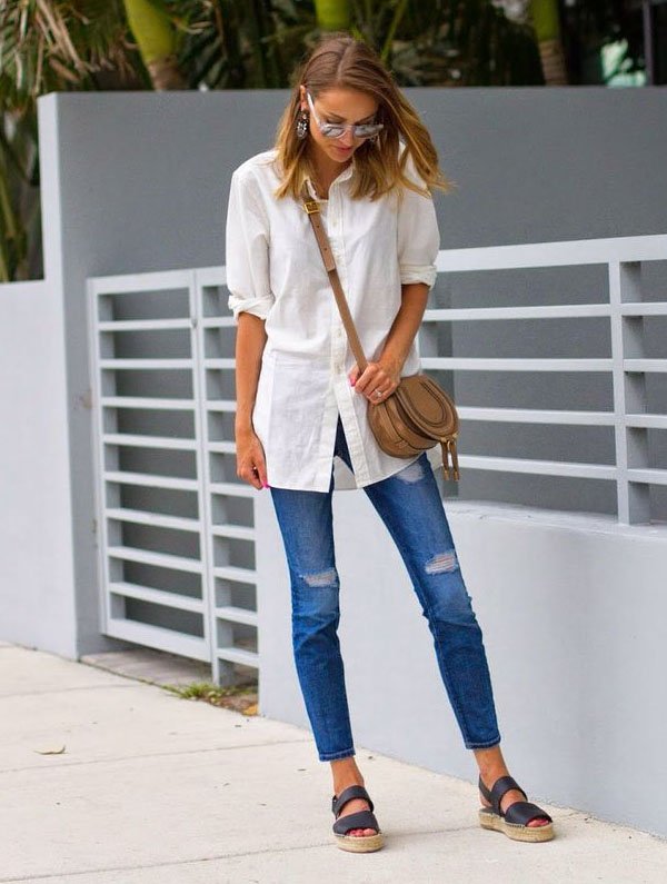 casual-look-denim-street-style-white-shirt