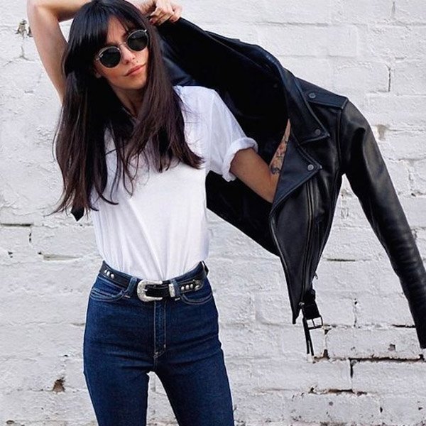 7 Maneiras de Usar Jeans e T-shirt como uma Fashion Girl
