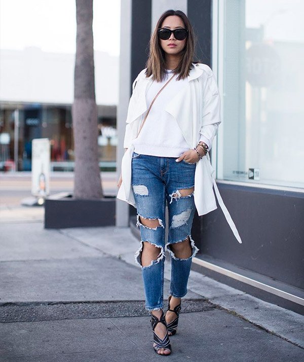 aimee-song-street-style-destroyed-jeans-blouse