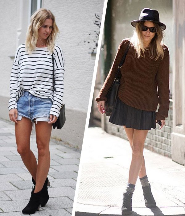 ankle-boot-street-style-denim-stripes-skirt-tricot
