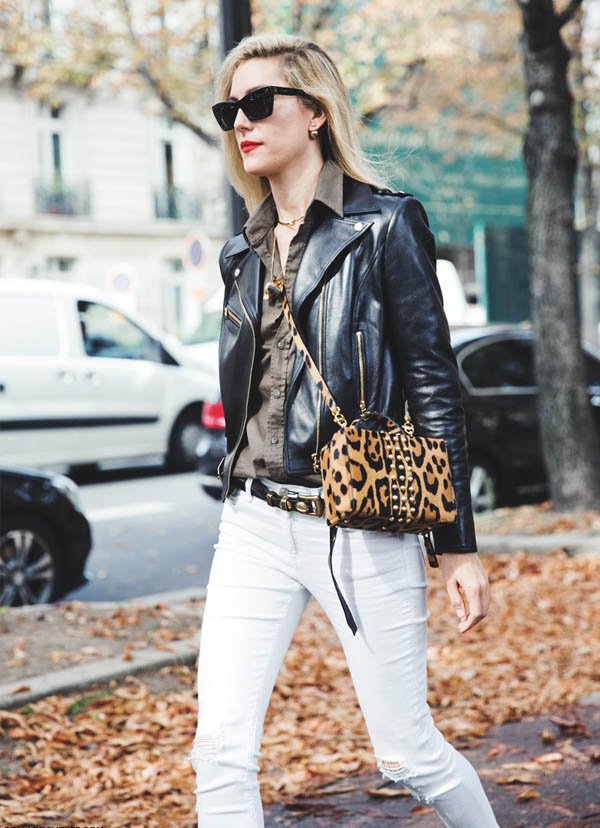 joanna-hillman-street-style-leather-jacket-white-pants