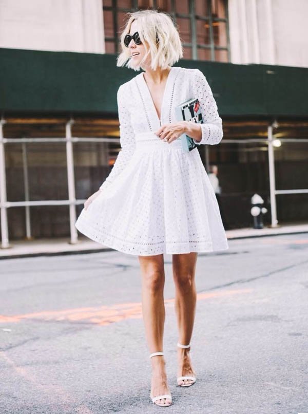 street-style-white-dress-heels-bobby-hair