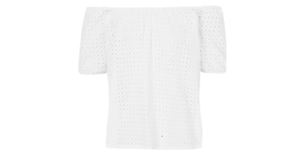 blusa ombro branco