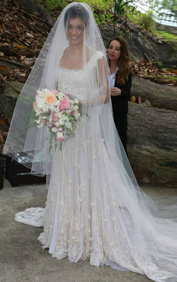 Sophie Charlotte vestido de noiva