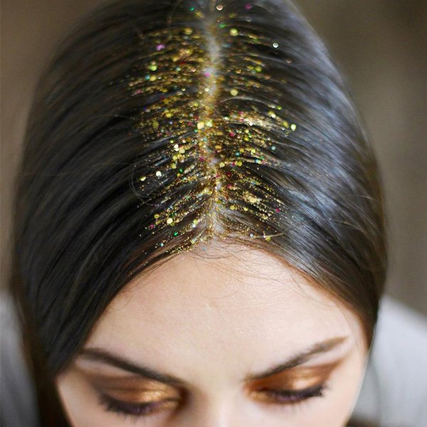 cabelo carnaval gel glitter