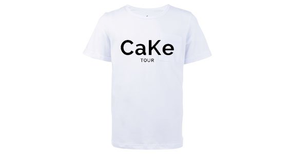 camiseta cake