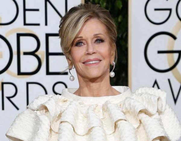 Jane Fonda Red Carpet Golden Globes
