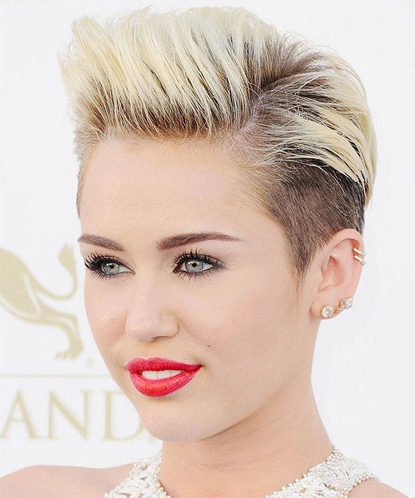 Miley Cyrus Pixie Hair Style