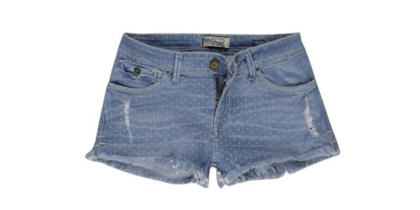 Shorts Jeans Poá