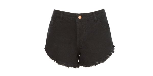 Shorts Jeans Preto