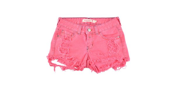 Shorts Jeans Rosa