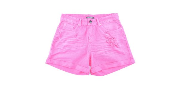 Shorts Jeans Rosa