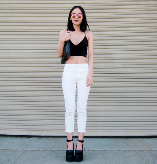 street style cropped