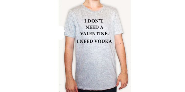 t-shirt vodka