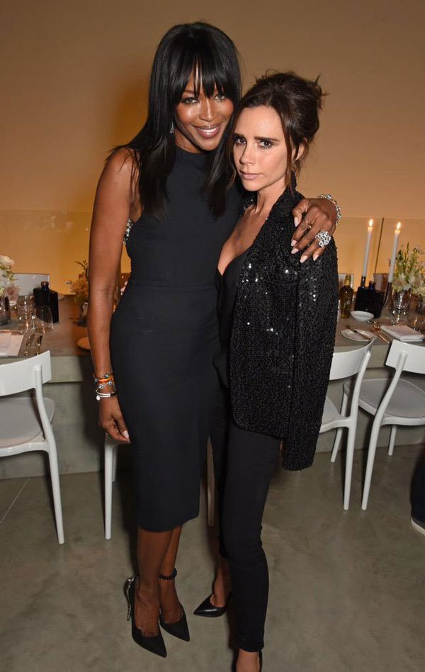 naomi campbell and victoria beckham look total black