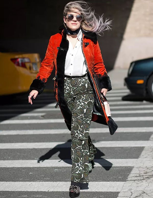 nyfw street style estampas