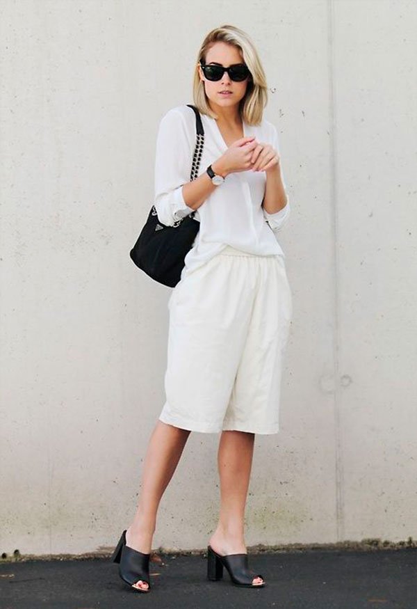 5 dicas pro office look ser muito estiloso - street style - total branco - calça pantacourt