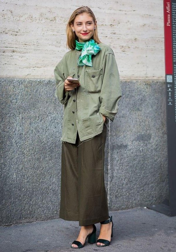 all green street style