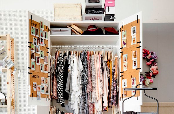 Ideias de como organizar o armário todo para ter ideias na hora de se vestir melhor