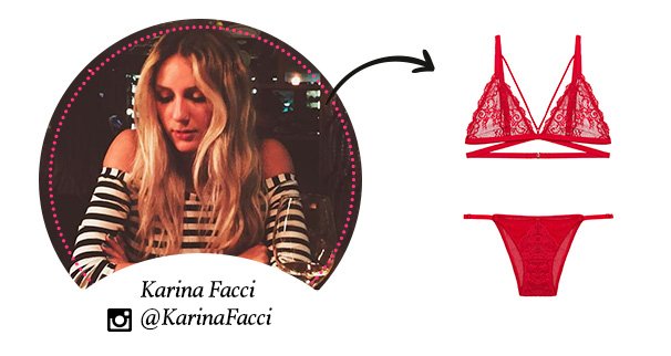 escolha de presente lingerie da Karina Facci para o dia dos namorados