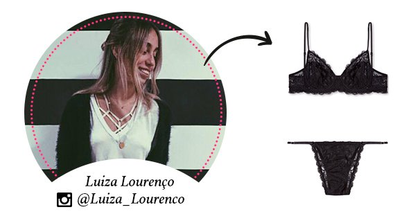 escolha de presente lingerie da Luiza Lourenço para o dia dos namorados