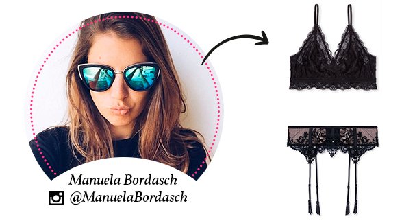 escolha de presente lingerie da Manuela Bordasch para o dia dos namorados
