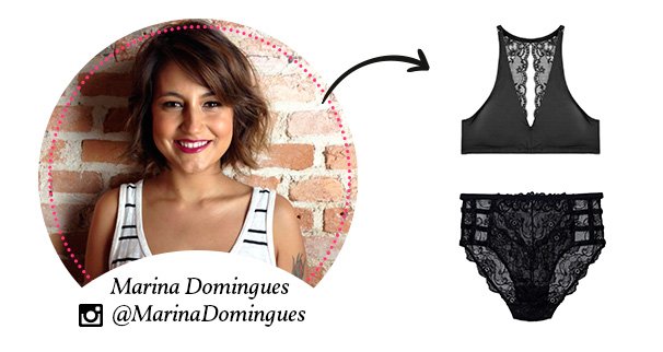 escolha de presente lingerie da Marina Domingues para o dia dos namorados