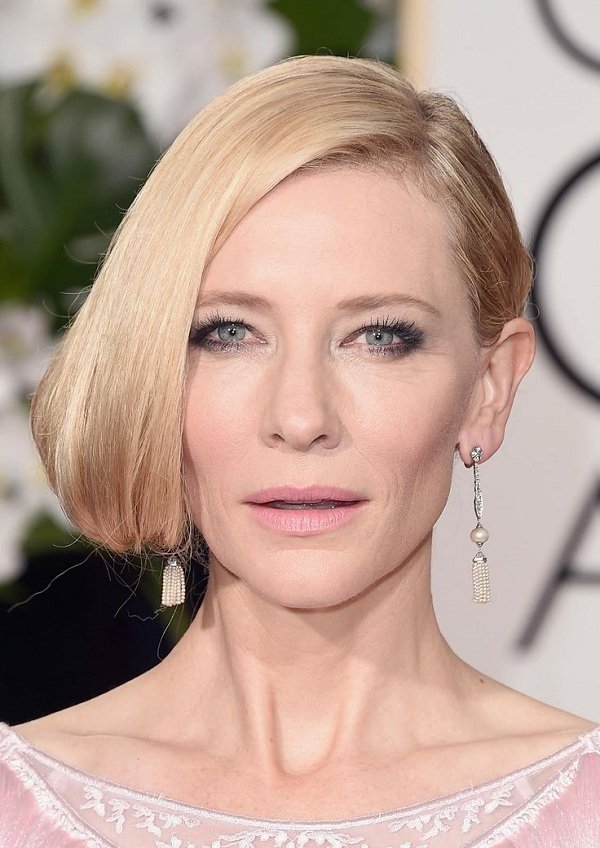 Cate Blanchett maquiagem para casamento diurno