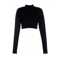 Top turtleneck cropped