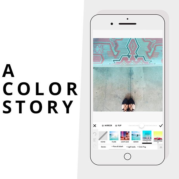 app fotos celular a color story